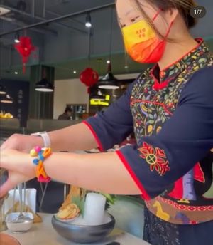  at Yangege 焱格格蔬食料理火锅 in Shanghai