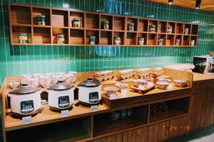 Side dish at Yangege 焱格格蔬食料理火锅 in Shanghai