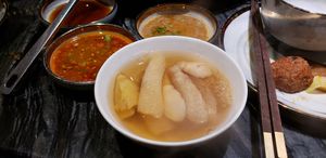 Crazy types of mushrooms at Yangege 焱格格蔬食料理火锅 in Shanghai