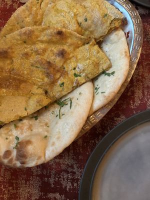 Solo quelle più scure vegane (farina di ceci)  at India Tandoori in Stavanger