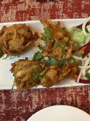 Pakora vegan  at India Tandoori in Stavanger