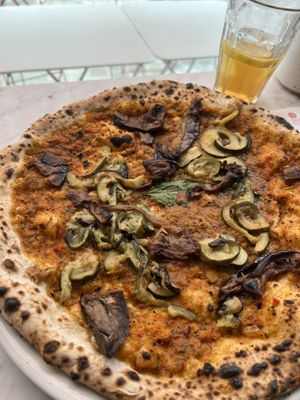   at NONA Pizza in Brussels