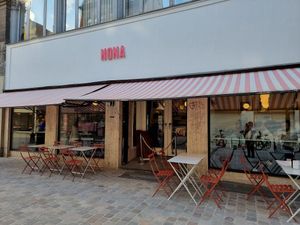 Front at NONA Pizza in Brussels