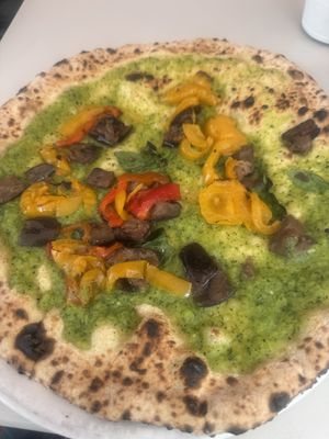 FDWL vegan pizza   at NONA Pizza in Brussels