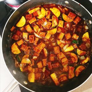 Teriyaki Tofu Stir Fry at Humble Food Co in Hobart