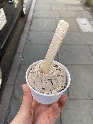 hazelnut straciatella at Jack's Gelato in Cambridge