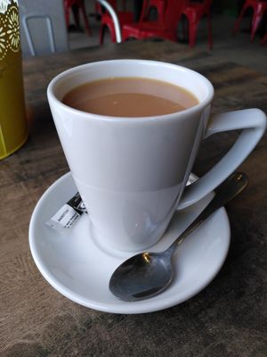 Cup of tea (October 2025) at Mama Fay's in Aberystwyth