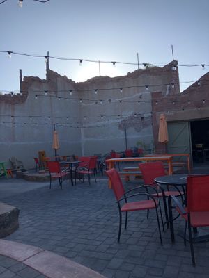 Outdoor Seating Area at Tourist Home - All Day Cafe in Flagstaff