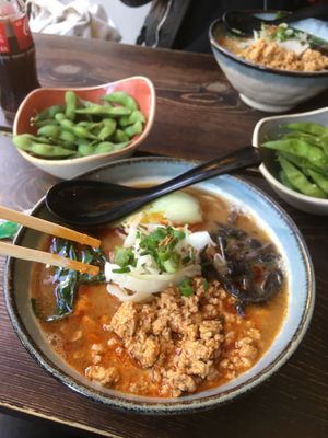 Vegan ramen  at Ramen X Ramen in Berlin