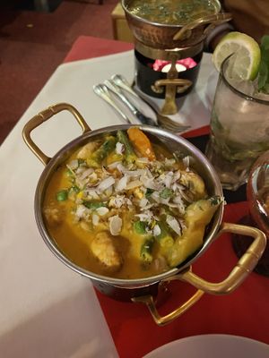 Gemüse in Kokossauce at Ganesha in Nuremberg