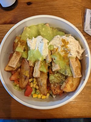 Vegibella Bowl, 6€. Delicious! at Wraps and Bowls in Berlin