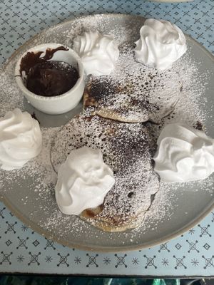 Pancakes  at Glass Onion in Liverpool