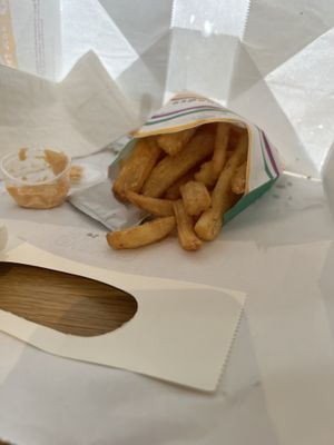 Fries  at PLNT Burger in Silver Spring