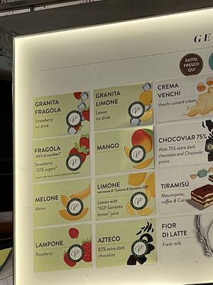 Opciones   at Venchi in Rome