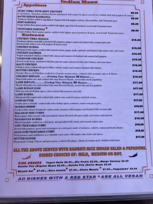 Dishes w ♦️are 🌱 vegan at Sunset House in George Town