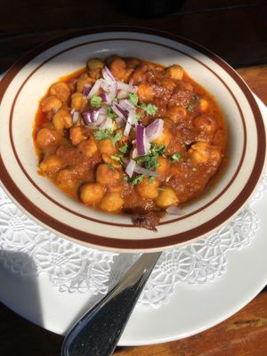 Chana Masala  at Sunset House in George Town