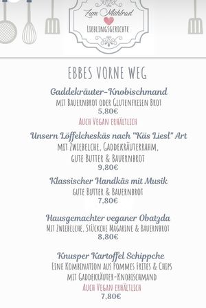 Menü at La Fee in Gelnhausen