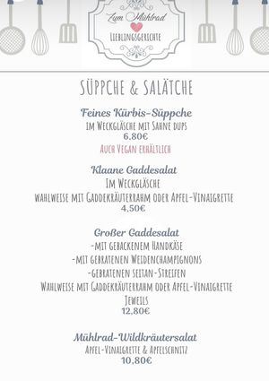 Menü at La Fee in Gelnhausen