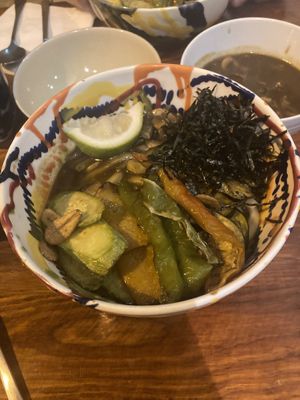 Vegan Udon  at Kitano in La Marsa