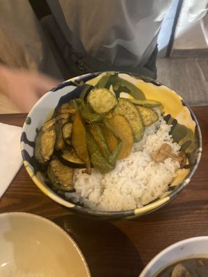 Vegan Rice Dish  at Kitano in La Marsa