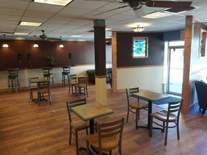 Enough Seating for meetings, or a nice quiet place to study at Superior Cafe in Sault Ste Marie