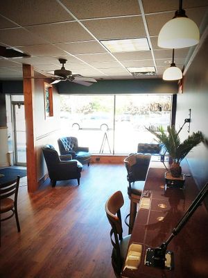 Cozy seating at Superior Cafe in Sault Ste Marie