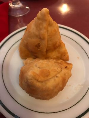 Coconut Samosa! at New Paltz Indian Restaurant in New Paltz