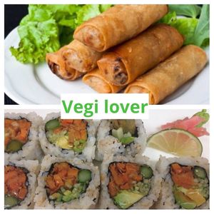 Vegi options at Spoon Sushi - Lonsdale in Moncton