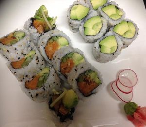Big Vegi & Avocado Rolls at Spoon Sushi - Lonsdale in Moncton