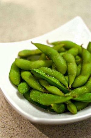 Edamames at Spoon Sushi - Lonsdale in Moncton