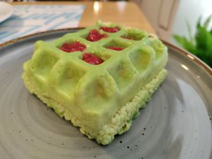 Interesting dessert! at Garun in Yerevan