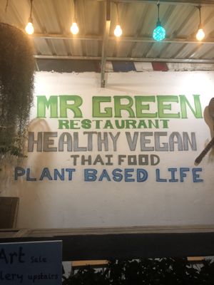 Front at Mr Green in Chiang Mai