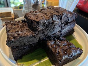 Brownies  at Mr Green in Chiang Mai