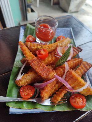 Fries at Mr Green in Chiang Mai