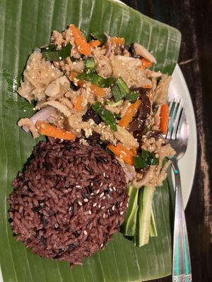 Larb  #Veganuary at Mr Green in Chiang Mai