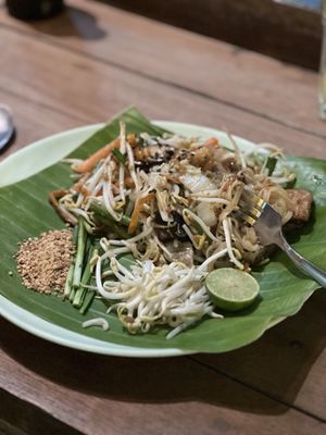 Pad Thai  at Mr Green in Chiang Mai