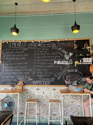 Menu   at Mr Green in Chiang Mai