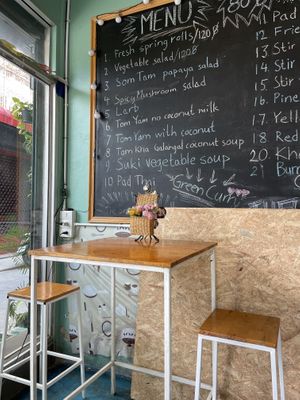 Indoor seating   at Mr Green in Chiang Mai