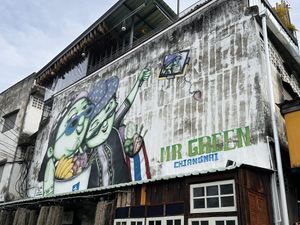 Restaurant exterior   at Mr Green in Chiang Mai