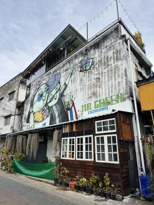 Restaurant exterior   at Mr Green in Chiang Mai