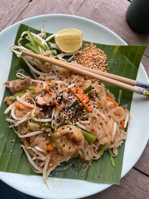 Pad Thai  at Mr Green in Chiang Mai