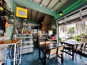 Restaurant interior   at Mr Green in Chiang Mai