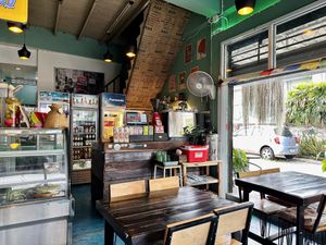 Restaurant interior   at Mr Green in Chiang Mai