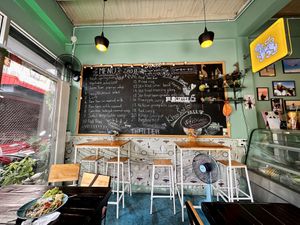 Restaurant interior   at Mr Green in Chiang Mai