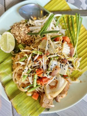 Pad Thai (80 THB)  at Mr Green in Chiang Mai