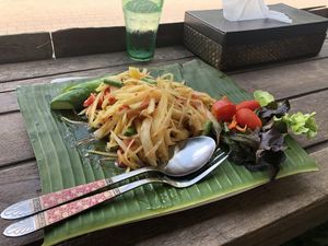 Papaya Salad at Mr Green in Chiang Mai