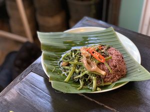 Morning glory at Mr Green in Chiang Mai