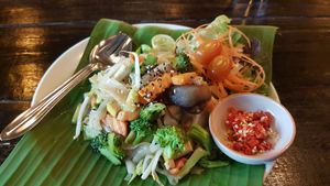 Pad  See Ew at Mr Green in Chiang Mai