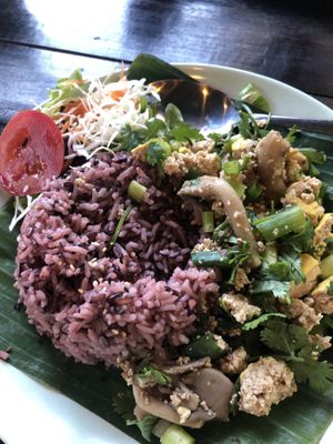 Larb at Mr Green in Chiang Mai