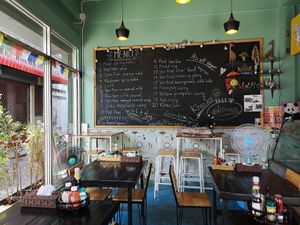 Inside at Mr Green in Chiang Mai